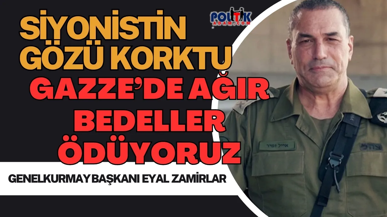 İsrail Genelkurmay Başkanı Eyal Zamir'den İtiraf
