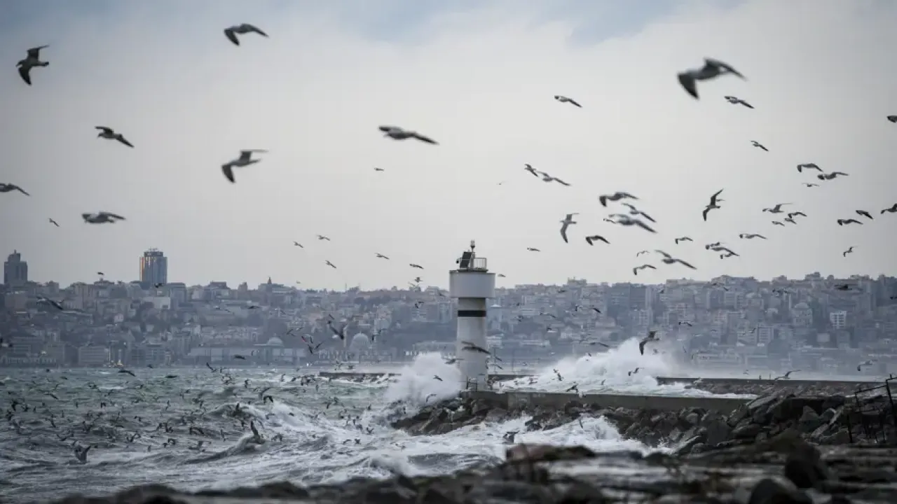 İstanbul'da lodos etkili oluyor