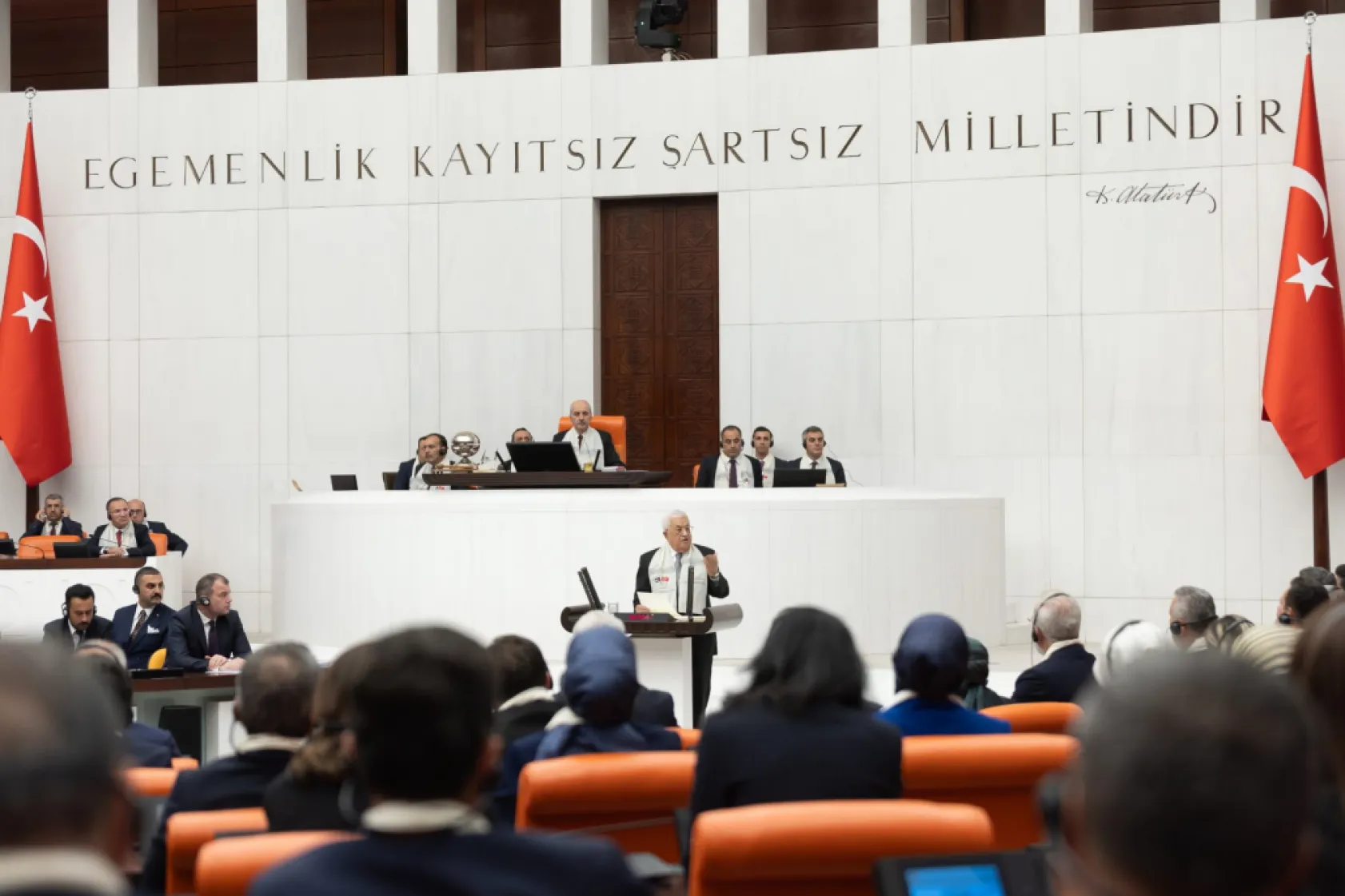 Mahmut Abbas  TBMM'de