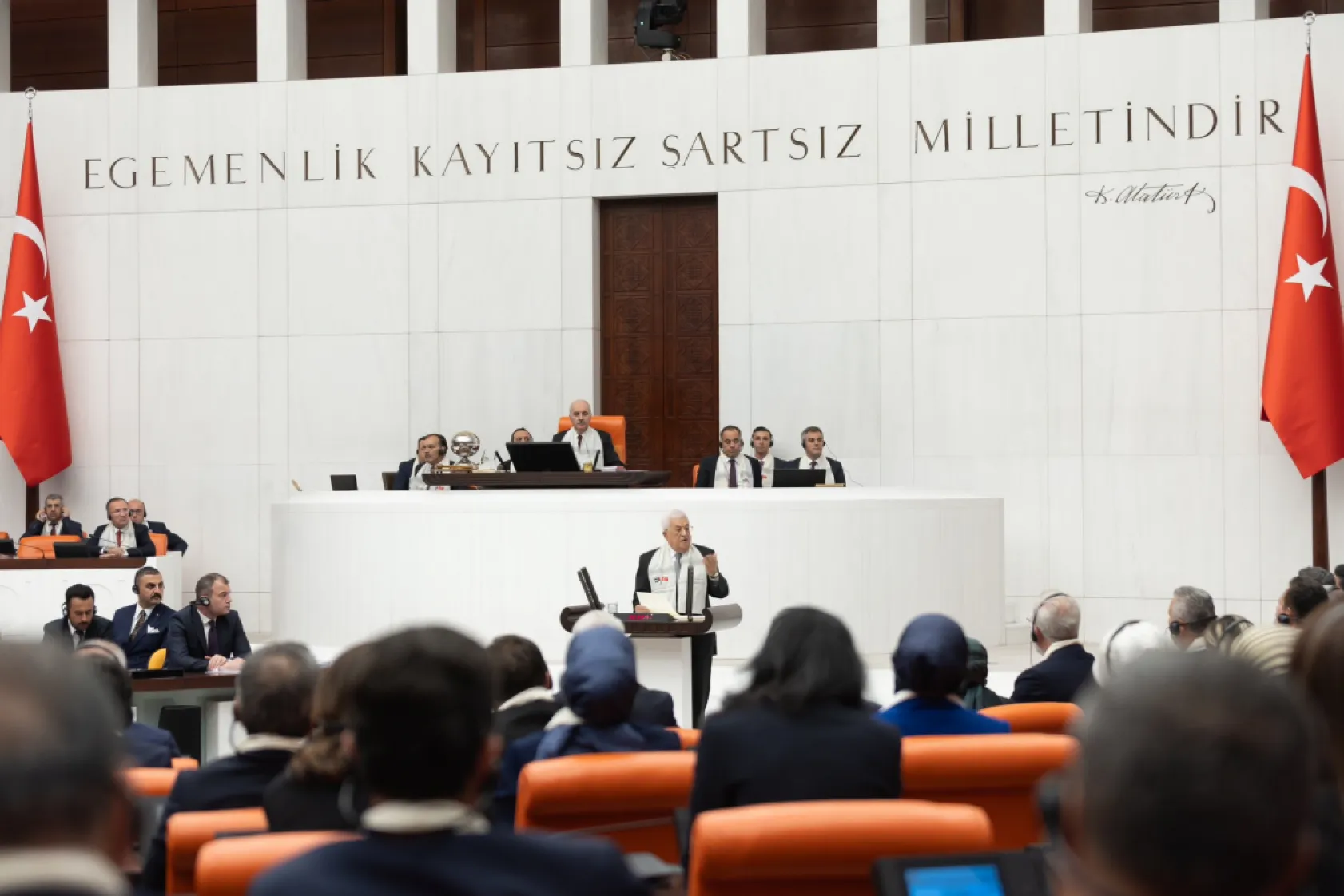 Mahmut Abbas  TBMM'de