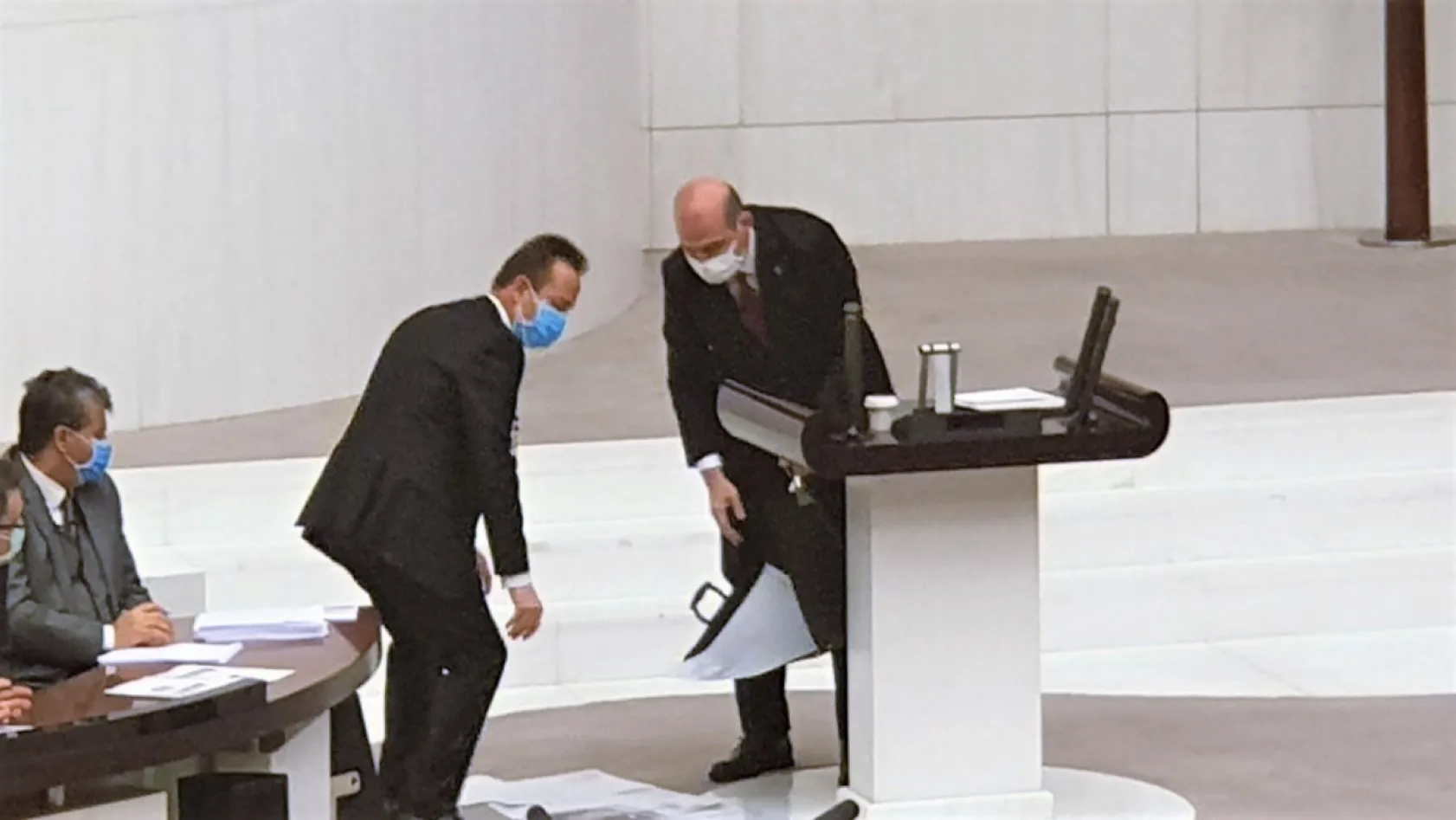 Soylu'nun Başına Gelen İş Kazası