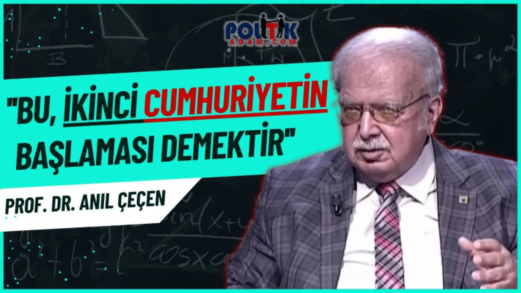 Prof. Dr. Anıl Çeçen: ''Atatürk'ün Partisi Altı Ok'a Sahip Çıkmıyor''