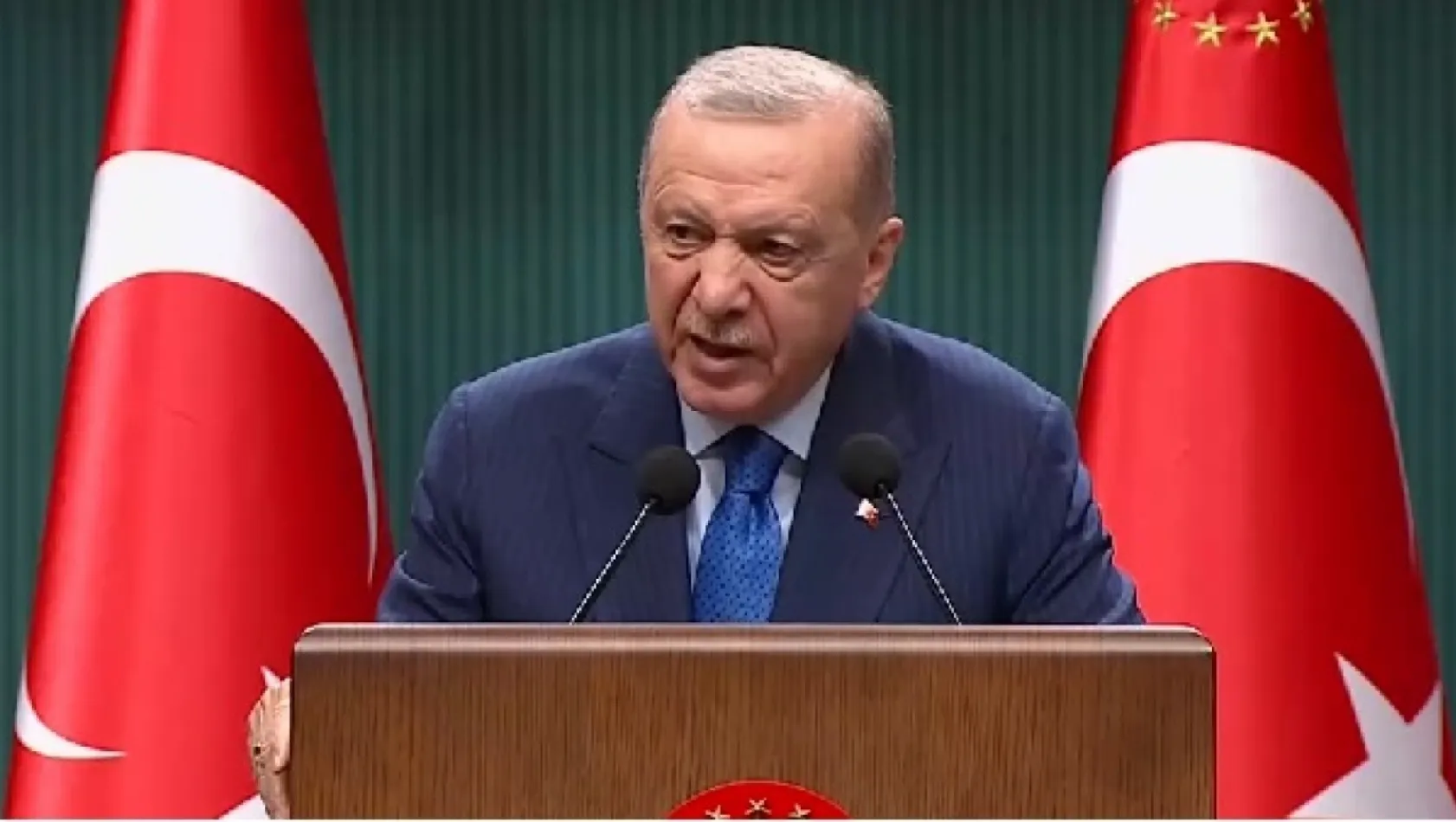 Erdoğan: Açlık Gazze'yi insani çöküşe sürüklüyor