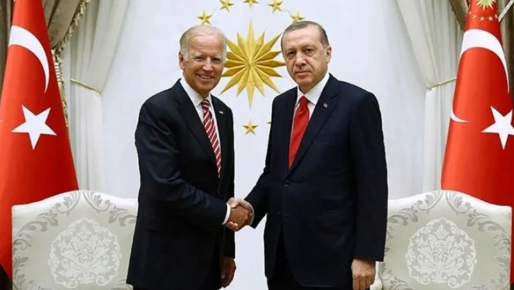 Erdoğan Biden ile görüştü