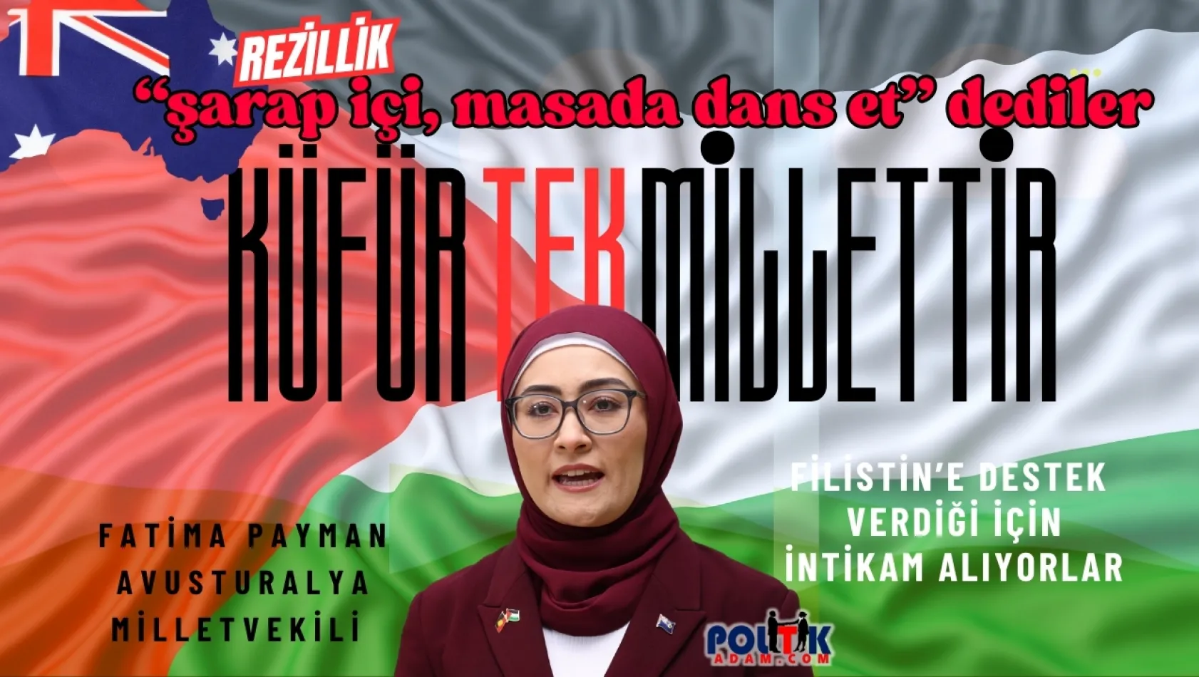 Fatima Payman'a Ahlaksız Teklif..İçki İç, Dans Et de Görelim...