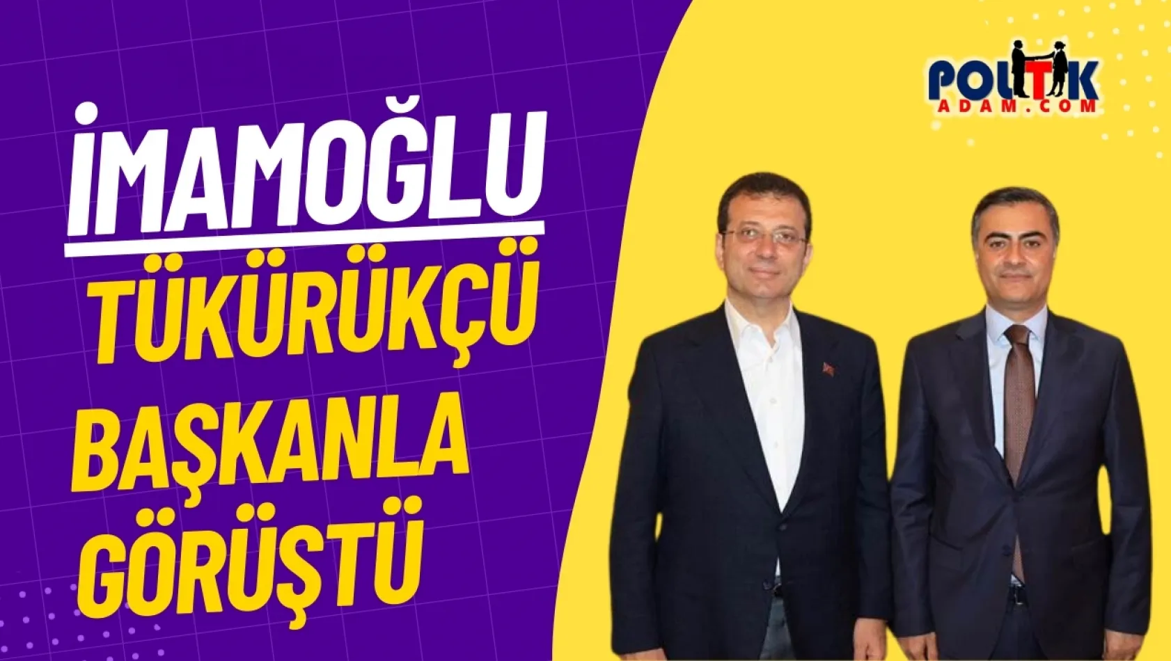 İmamoğlu, tükürükçü başkan ile görüştü