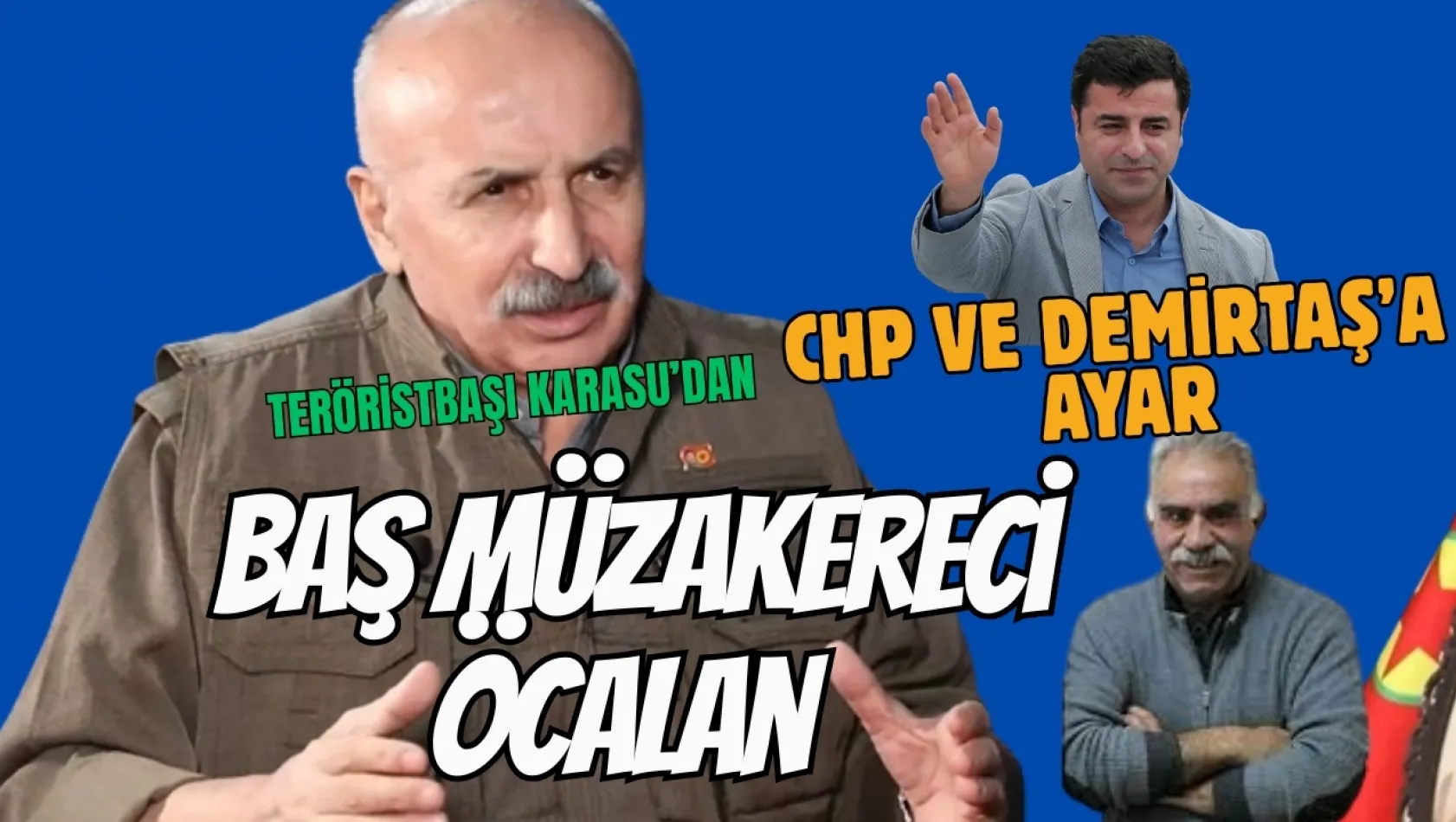 KCK'dan Skandal Muhtıra! Herkes Haddini Bilecek, Baş Müzakereci Öcalan'dır