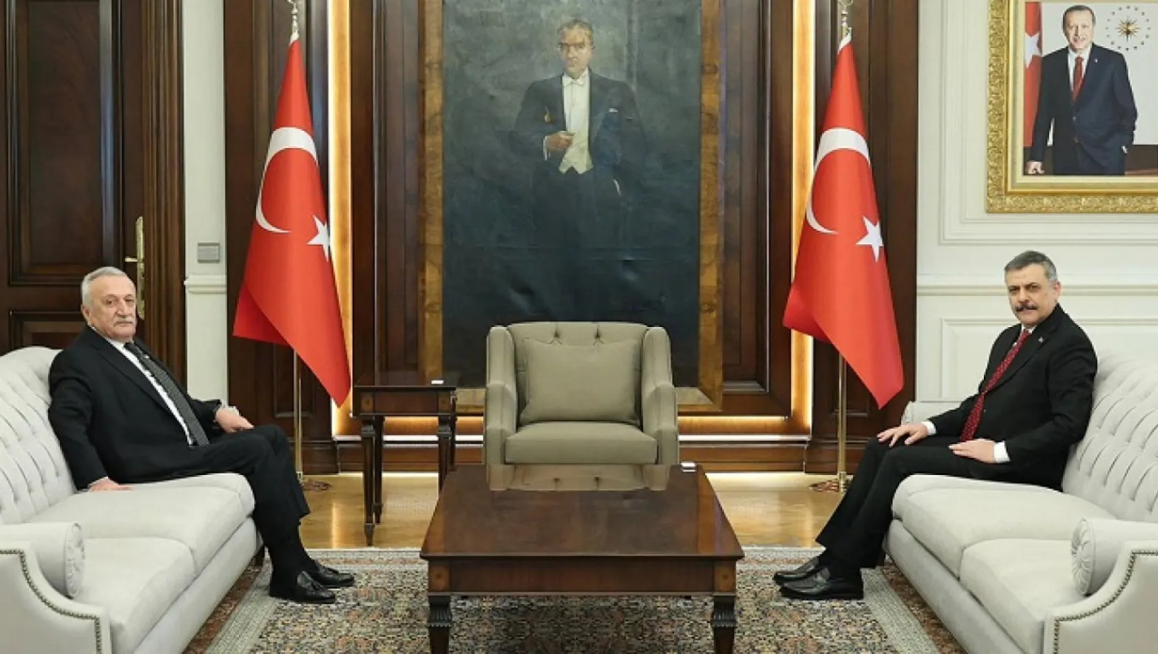 Mehmet Ağar İçişleri Bakanı'nı ziyaret etti