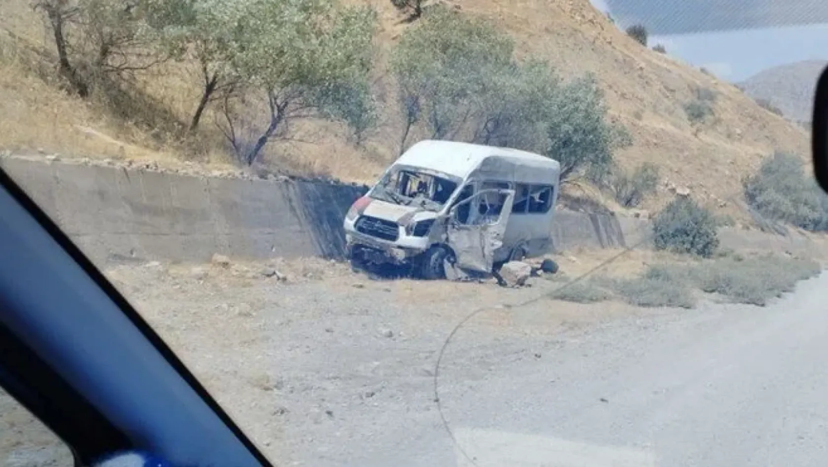 Silopi'de kömür madeninin servis aracına saldırı