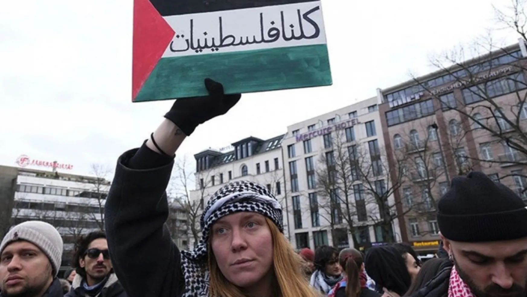 Almanya Berlin'de yapılacak Filistin gösterisini  yasakladı