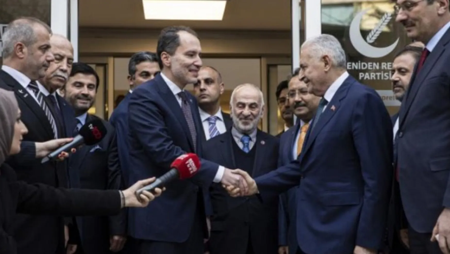 Binali Yıldırım Fatih Erbakan ile görüştü