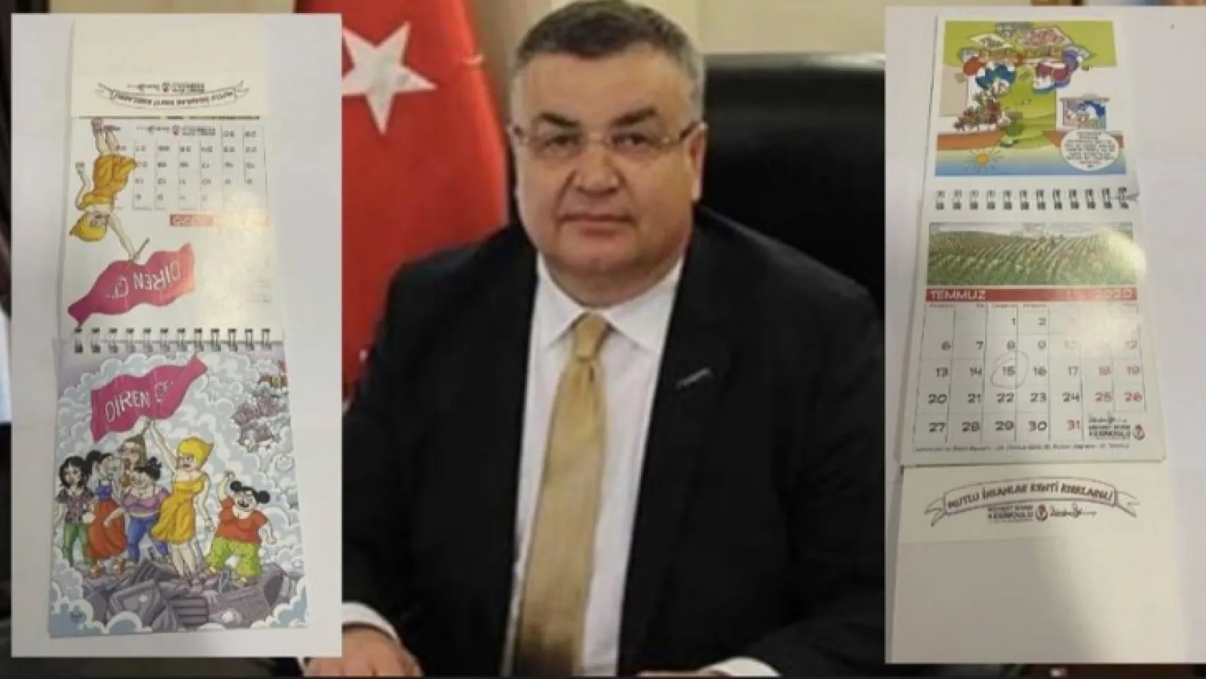 CHP'li Kırklareli Belediyesi'nden takvim skandalı