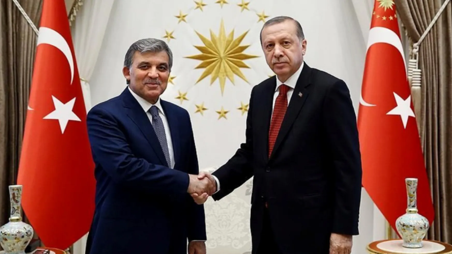 Cumhurbaşkanı Erdoğan, Abdullah Gül ile görüştü