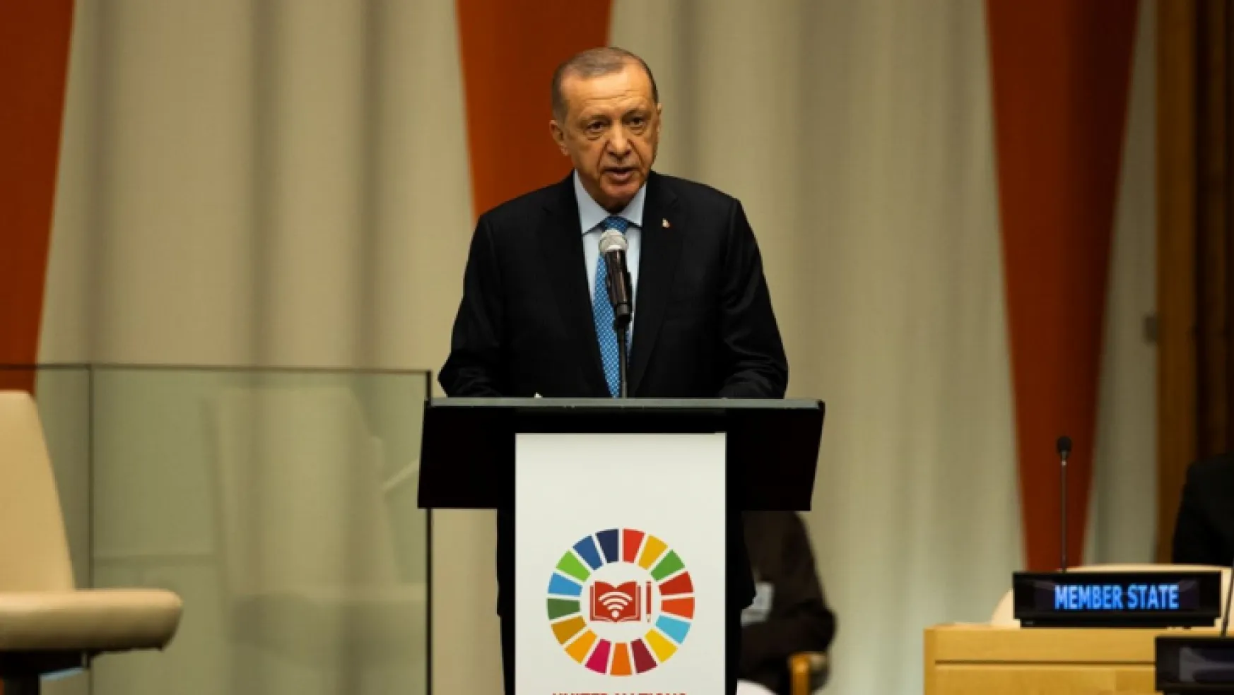 Cumhurbaşkanı Erdoğan BM'de eğitim zirvesinde konuştu: Tarihi adımlar attık