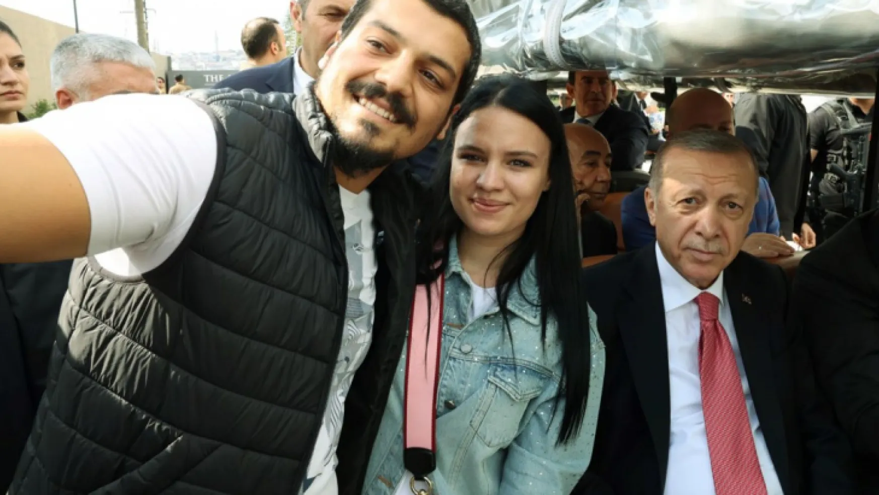 Cumhurbaşkanı Erdoğan Galataport'ta