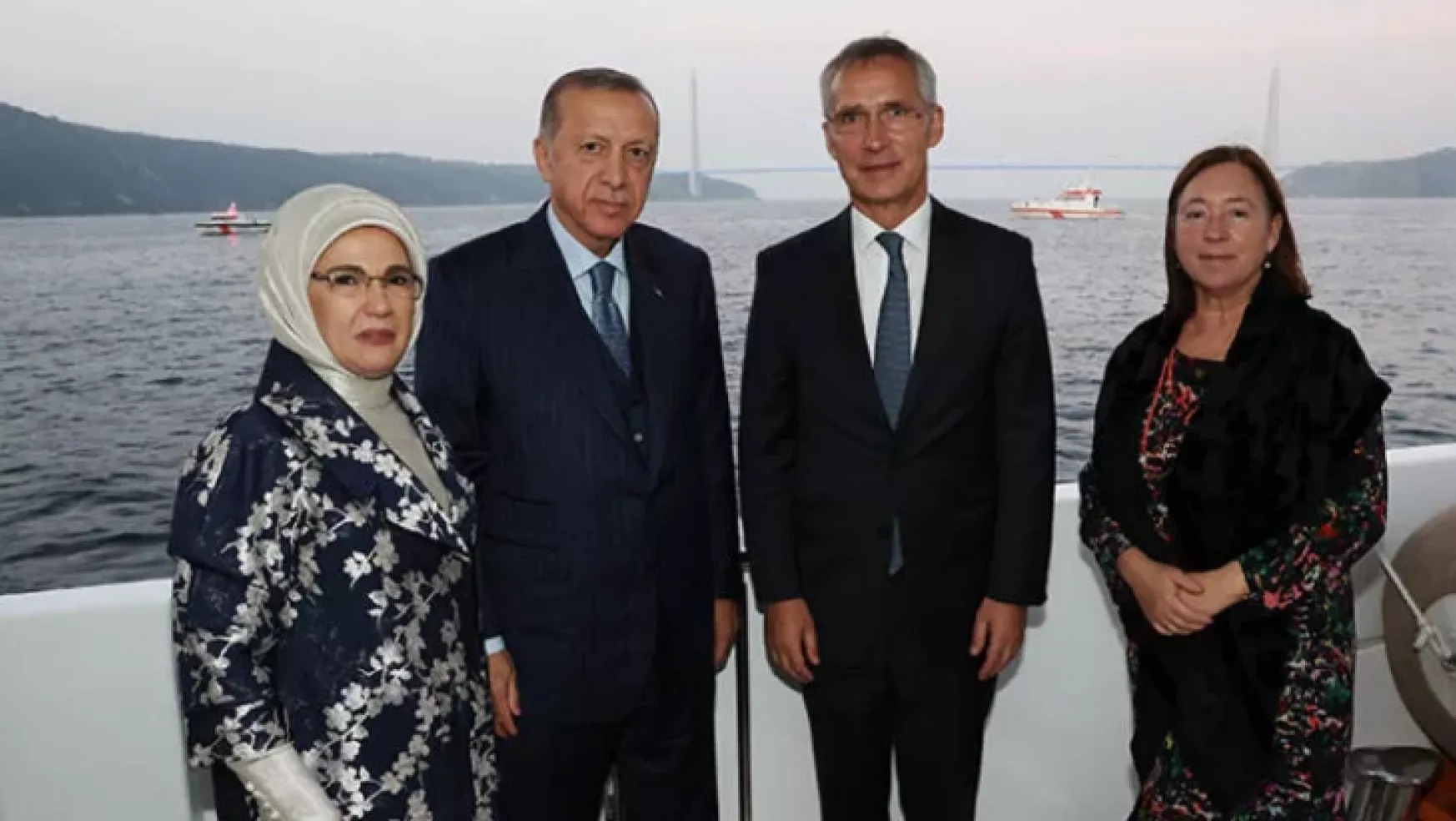 Cumhurbaşkanı Erdoğan NATO Genel Sekreteri Stoltenberg ile biraraya geldi