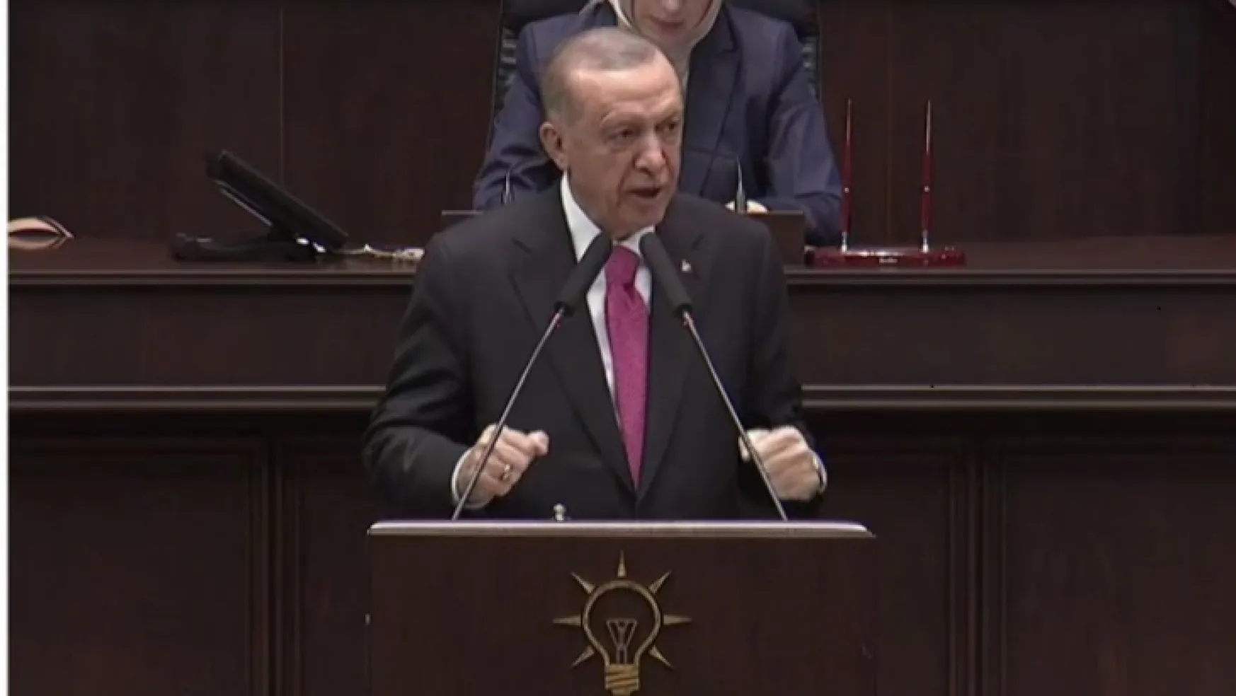 Erdoğan: 6'lı masa demokrasi tarihinde görülmemiş kavgaya sahne oldu