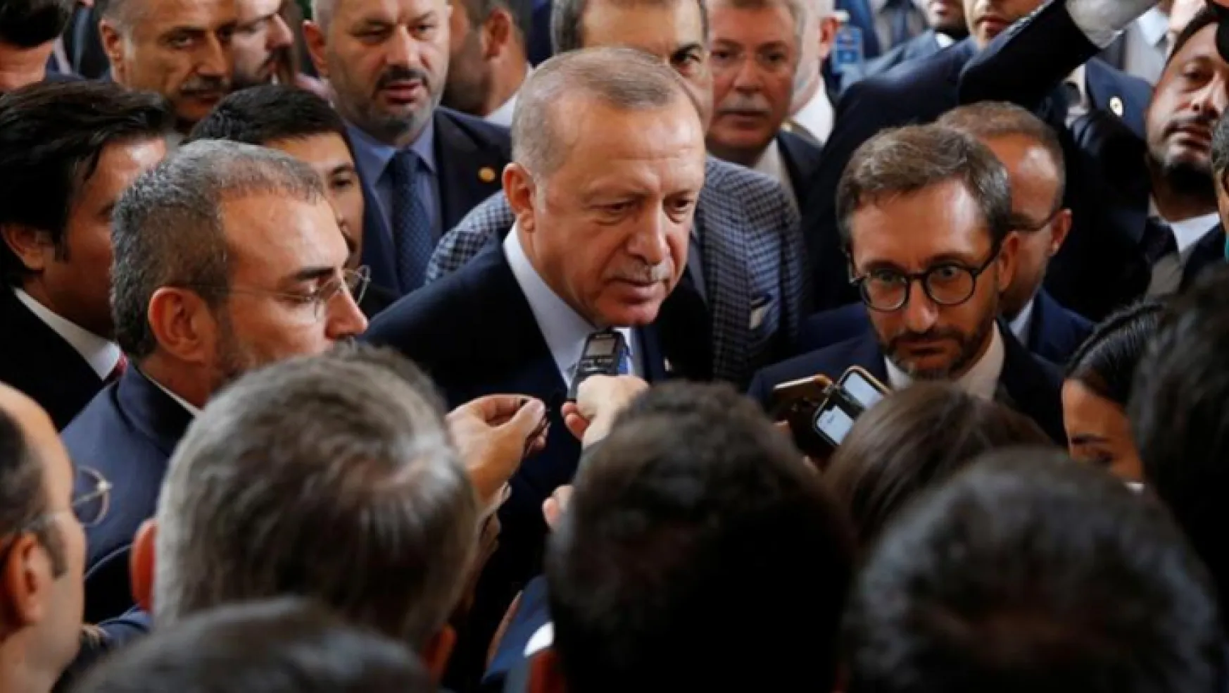 Erdoğan'dan yüzde 50+1 açıklaması: Hepsi yalan dolan
