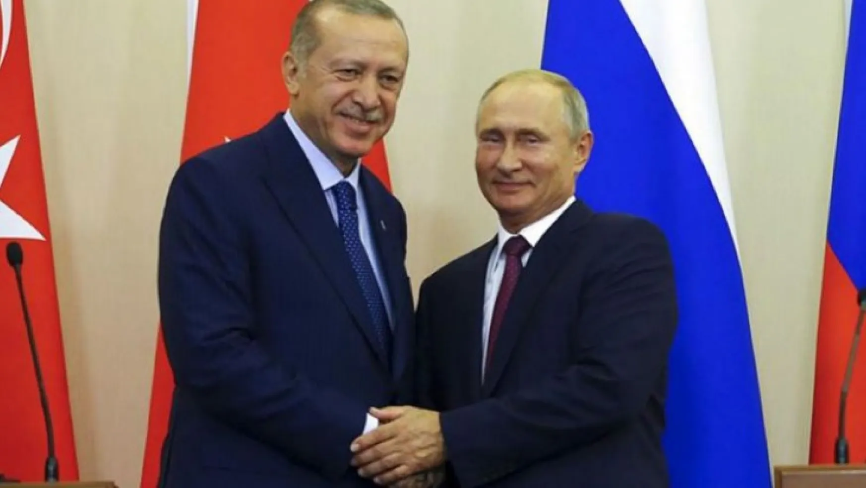 Erdoğan Putin buluşması Soçi'de