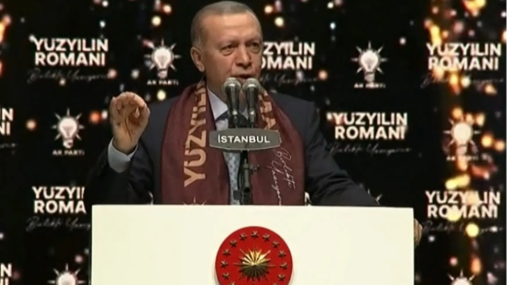 Erdoğan Romanlar'la buluştu