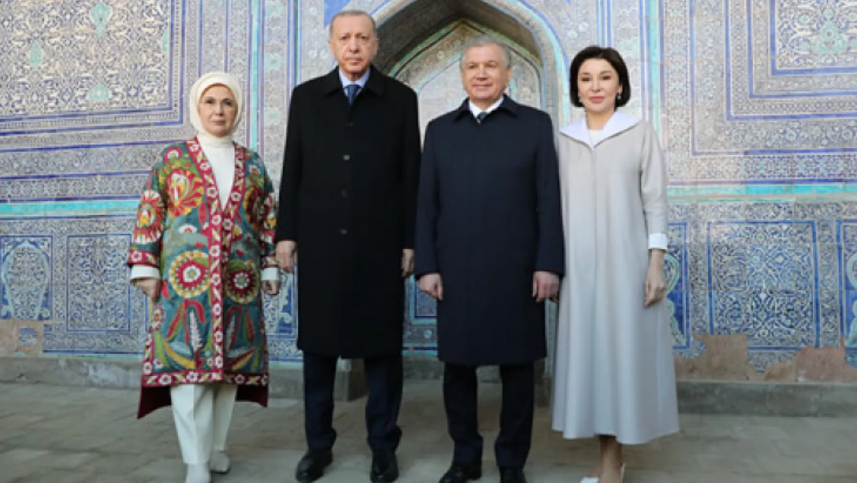 Erdoğan, Türk İslam tarihinin önemli merkezlerinden Hive'yi ziyaret etti