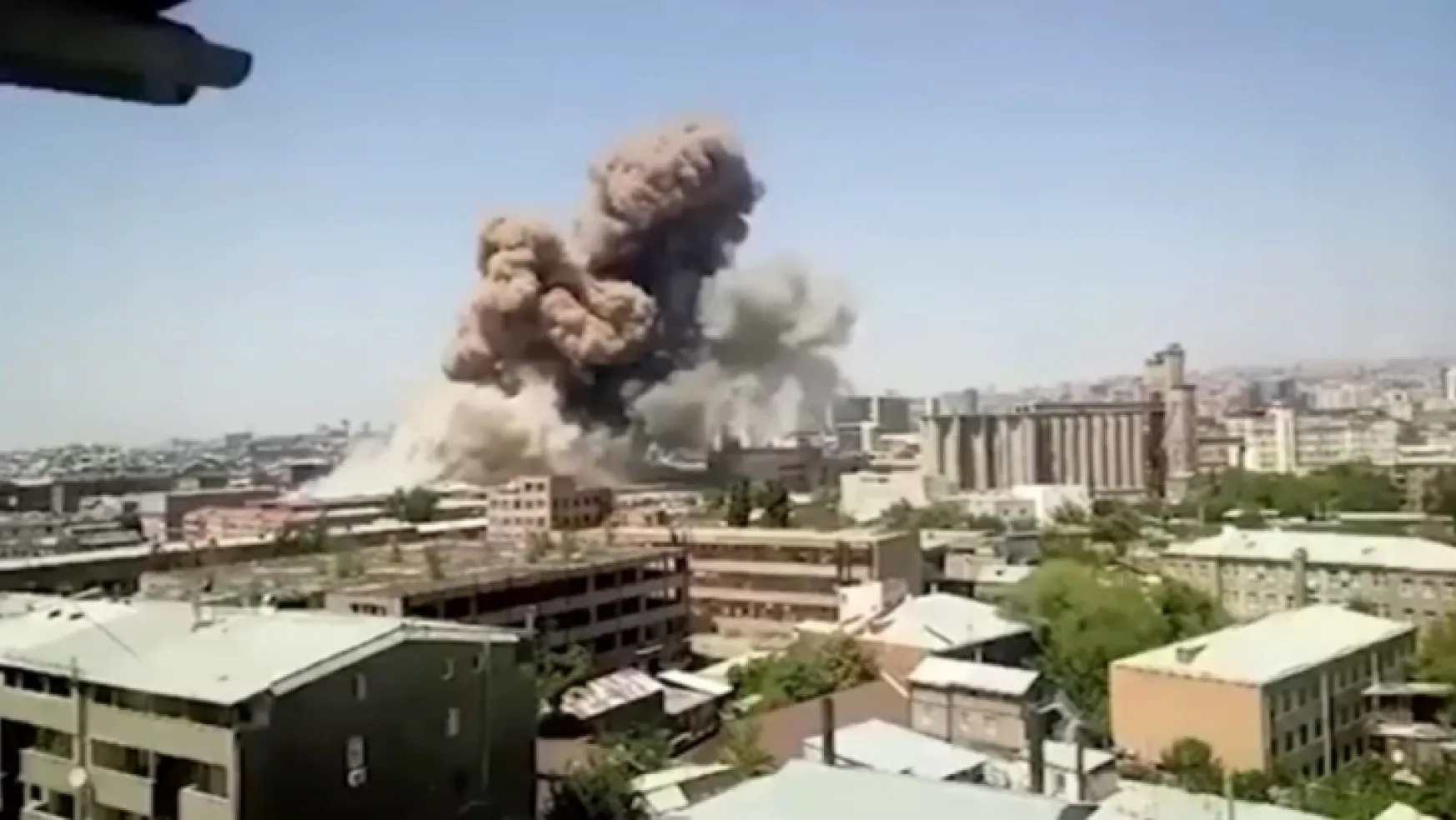 Ermenistan'ın başkentinde patlama