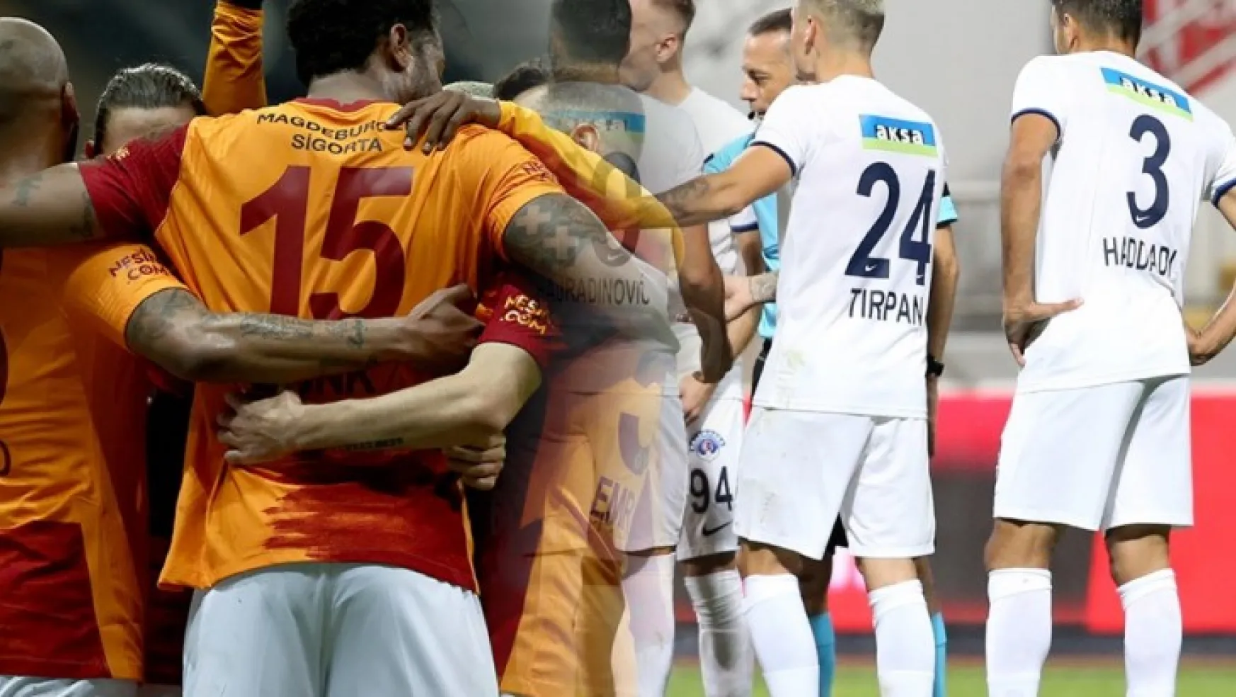 Galatasaray Kasımpaşa maçında ilk 11'ler belli oldu
