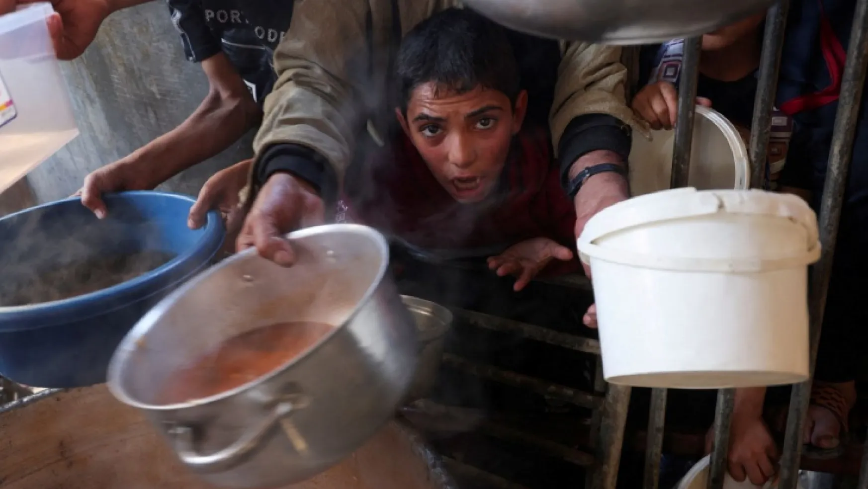 Gazze'de açlık hüküm sürüyor