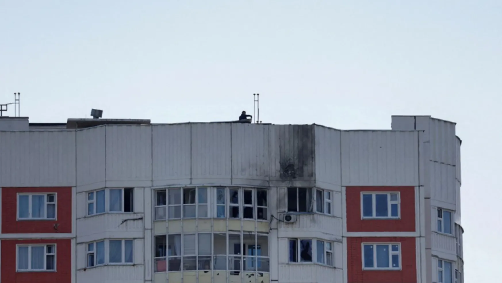 Moskova'ya İHA saldırıları: Binalara isabet etti