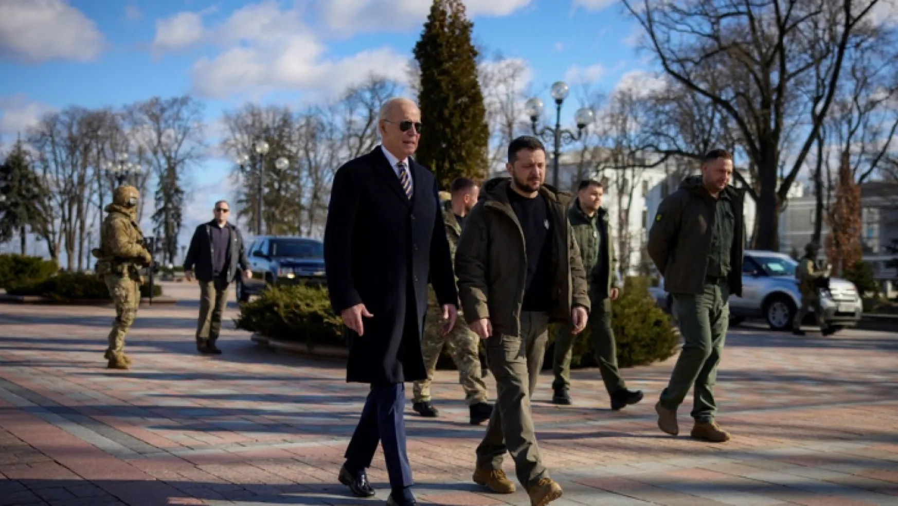 Rusya'dan Biden'ın Kiev ziyareti yorumu: Her suçlu olay mahalline döner