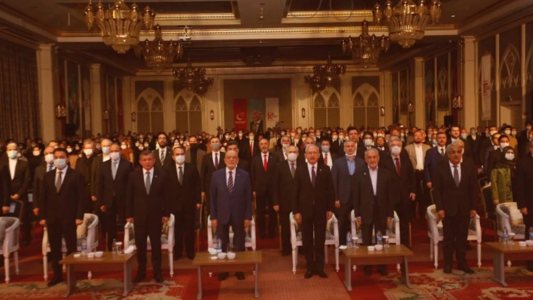 Saadet Partisi Erbakan programı düzenledi.