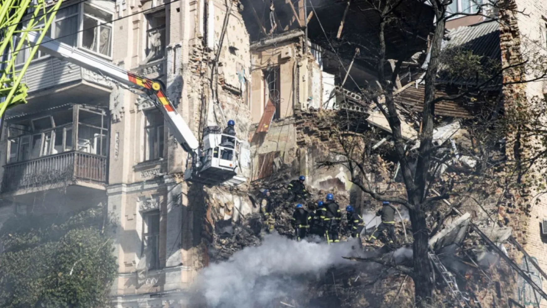 Ukrayna: Kiev'e düzenlenen saldırılarda 3 sivil öldü