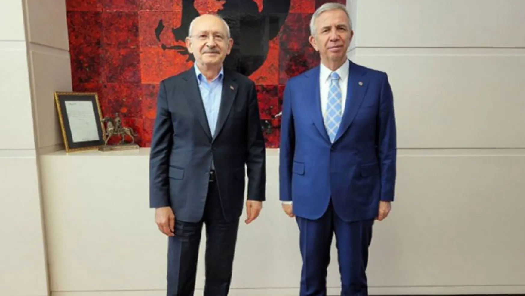 Yavaş Akşener'in ardından Kılıçdaroğlu'nu ziyaret etti