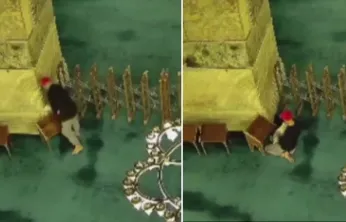 Ayasofya Camii'nde kundaklama girişimi