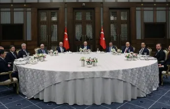 Cumhurbaşkanı yasama, yürütme ve yargı temsilcilerini ağırladı