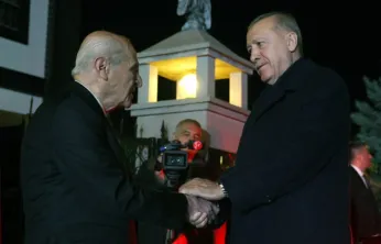 Erdoğan-Bahçeli görüşmesi sona erdi