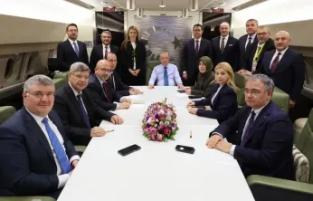 Erdoğan, uçakta soruları yanıtladı