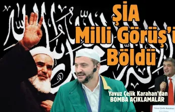 İGMG Krizi Büyüyor.... Karahan'dan  Büyük Suçlama: Şii'lerin Ayetullah Yönetimi Getiriliyor...