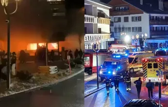 İsviçre kayak merkezinde yangın faciası: 40 ölü