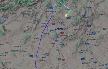 Libya askeri heyetini taşıyan özel jet Ankara yakınlarında düştü