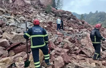 Ordu'da taş ocağında göçük: 2 kişi enkaz altında kaldı