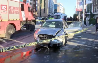 Şişli'de otomobil yayaların arasına daldı: 2 ölü, 6 yaralı