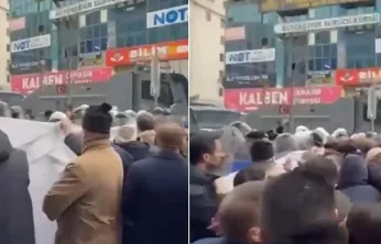Suriye'deki gelişmeleri protesto eden Abdullah Zeydan gözaltında