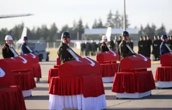 Türkiye şehitlerini uğurluyor