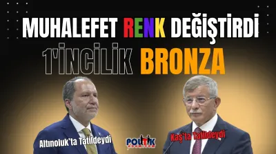 Bronzlaşan Muhalefet Liderleri: Davutoğlu Akdeniz'de, Erbakan Ege'de!