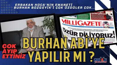 Burhan Bozgeyik'ten Zehir Zemberek Açıklama: 'Bu Bana Yapılır mı?'