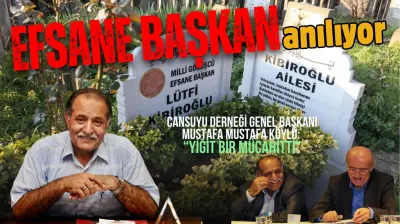 Efsane Başkan Lütfi Kibiroğlu Anılıyor