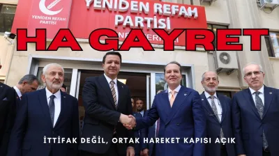 SaAdet ve Yeniden Refah Liderleri Hamidiye'de Buluştu