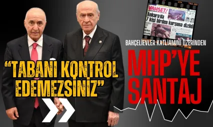 Hikmet Çetin MHP'ye Aba Altında Sopa Gösterdi