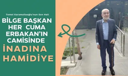 Karamollaoğlu İnadına Hamidiye Camii'nde Cuma Namazı Kılıyor
